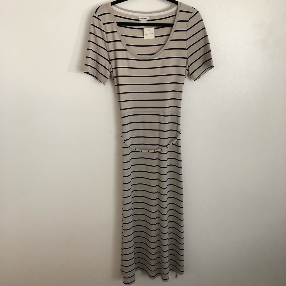 NWT Club Monaco Scoop Neck Dress - Picture 6 of 6
